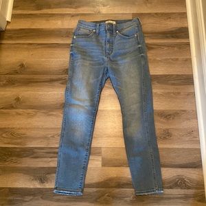 Madewell 10’ high rise crop jeans